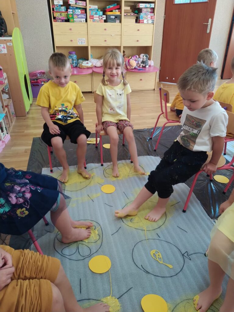 Ogólnopolski Projekt Edukacyjny ,,Sensoryczna Tęcza'' - kolor żółty