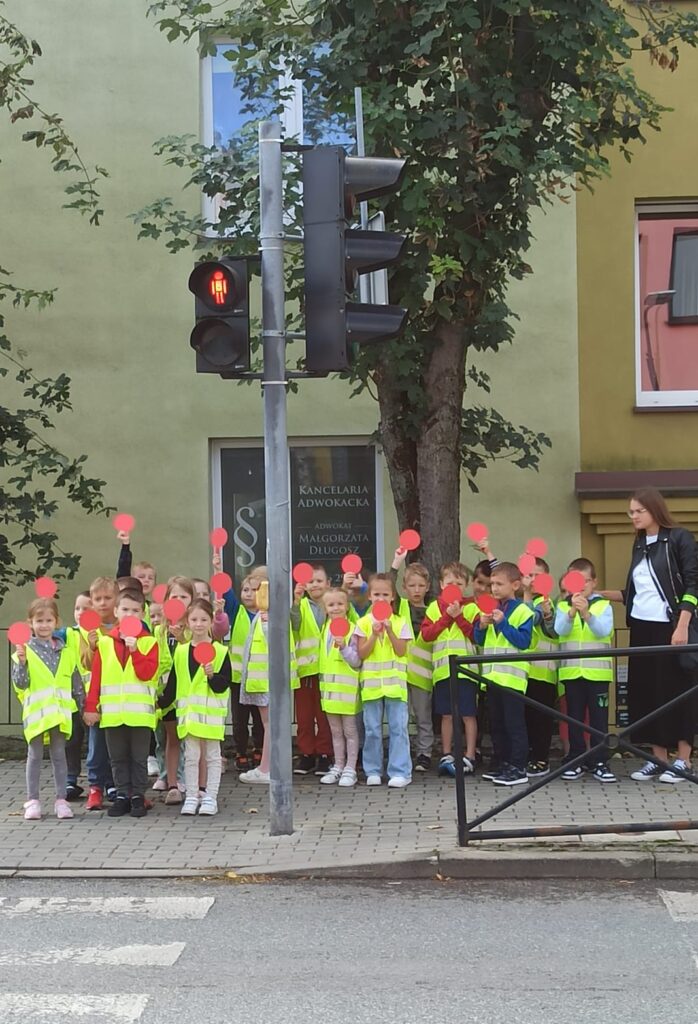 Wyjście na skrzyżowanie grupa ''Tygryski''