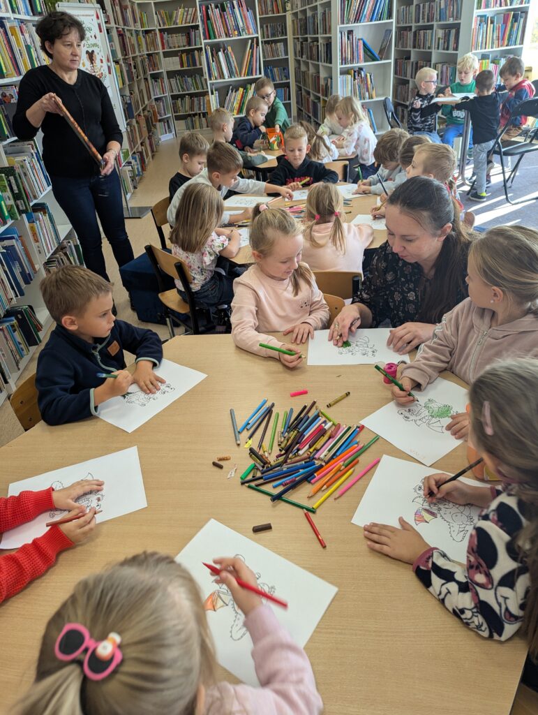 Smocze opowieści w bibliotece