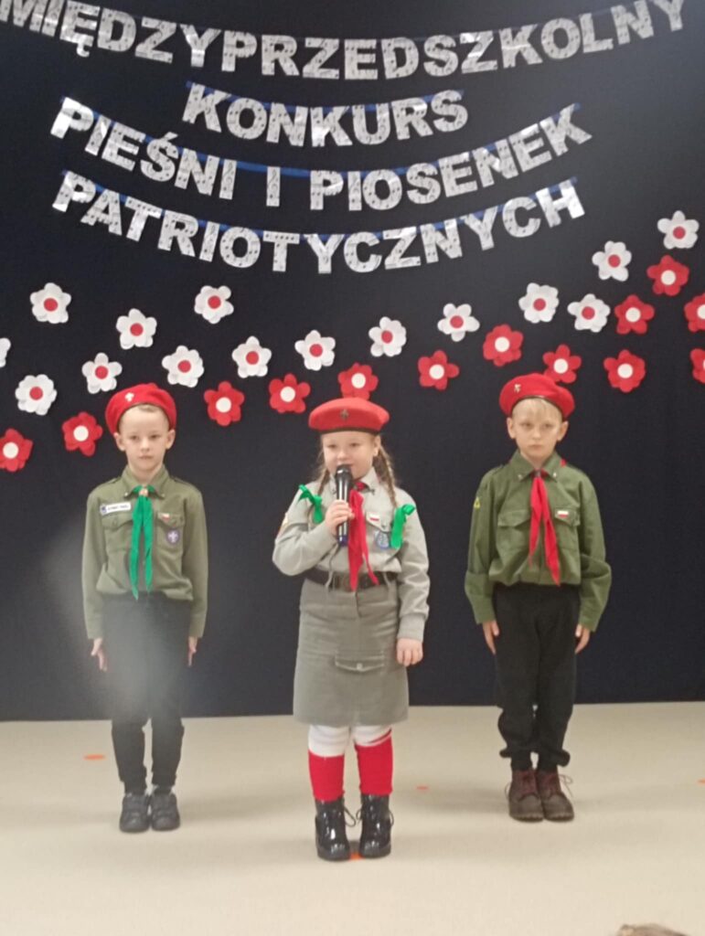 Międzyprzedszkolny Konkurs Pieśni i Piosenek Patriotycznych