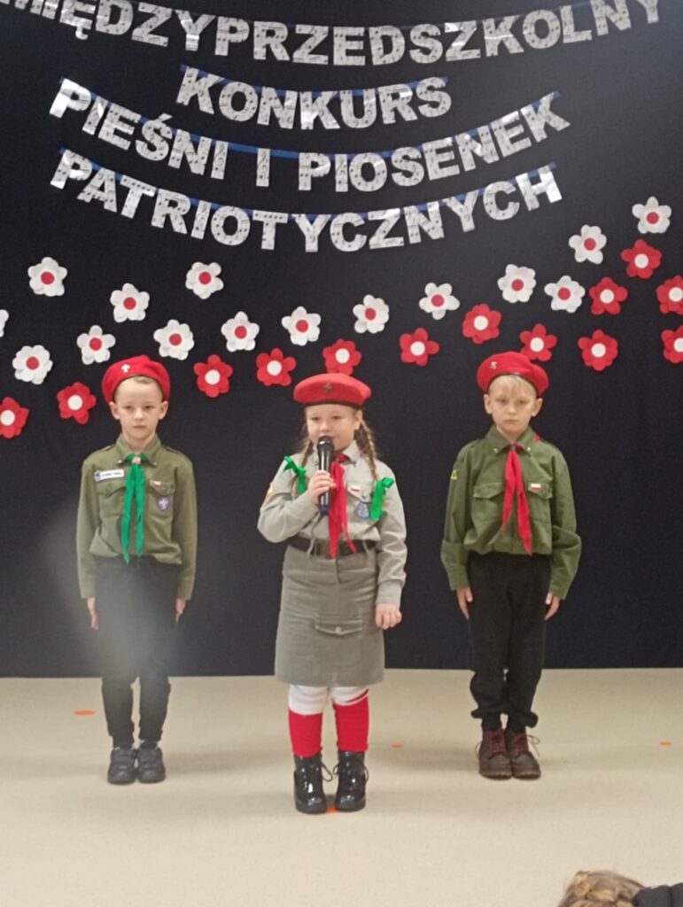 Międzyprzedszkolny Konkurs Pieśni i Piosenek Patriotycznych